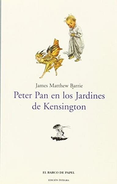 Peter Pan en los jardines de Kensington.
