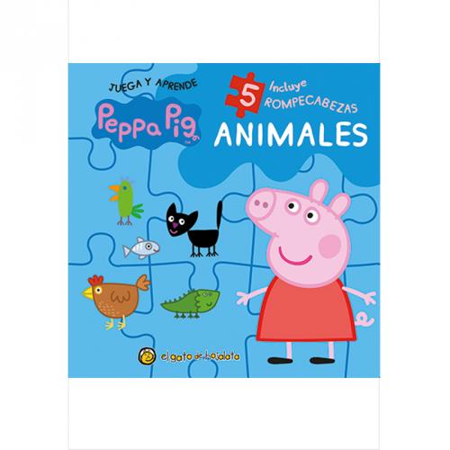 Animales, Peppa Pig, Rompecabezas.
