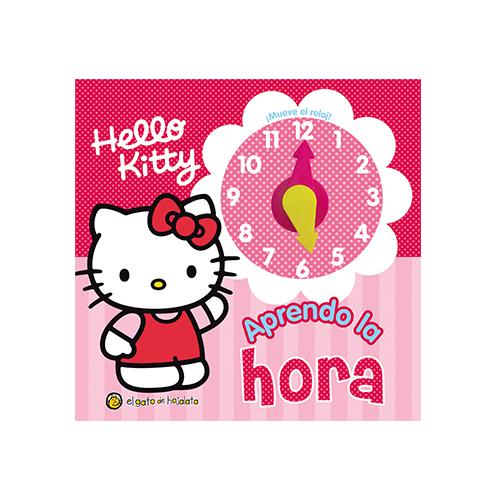 Hello Kitty aprendo la hora.