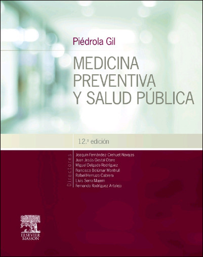 Piédrola Gil. Medicina preventiva y salud pública