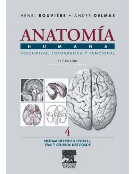 Anatomía Humana Descriptiva, topográfica y funcional. Tomo 4. Sistema Nervioso Central. Vías y centros nerviosos