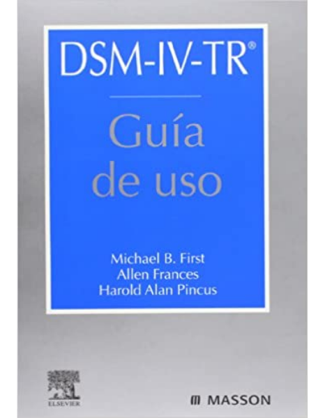 DSM-IV-TR. Guía de uso