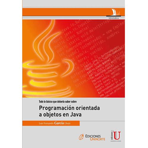 Programación orientada a objetos en Java.