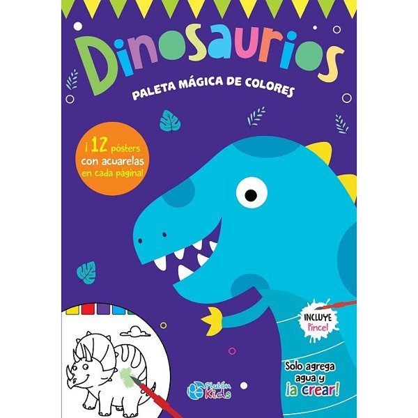 Dinosaurios Libro Acuarelas