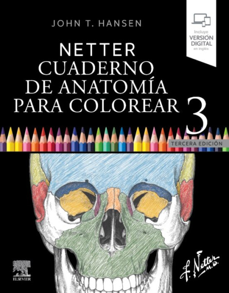 Netter Cuaderno Anatomía para colorear